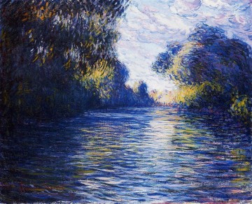  1897 Oil Painting - Morning on the Seine 1897 Claude Monet